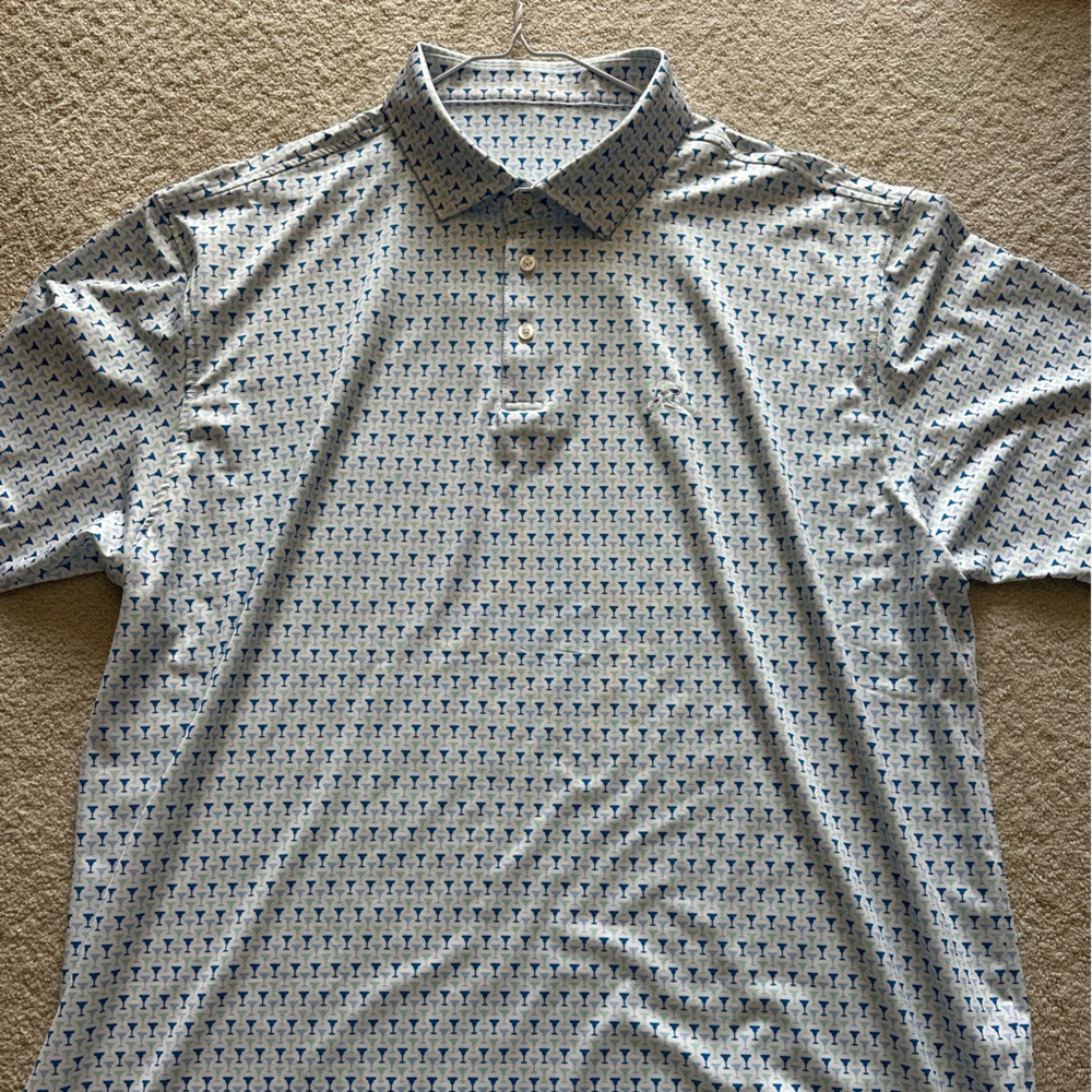 Rhoback Short Sleeve Perfromance Polo (Margaritas)